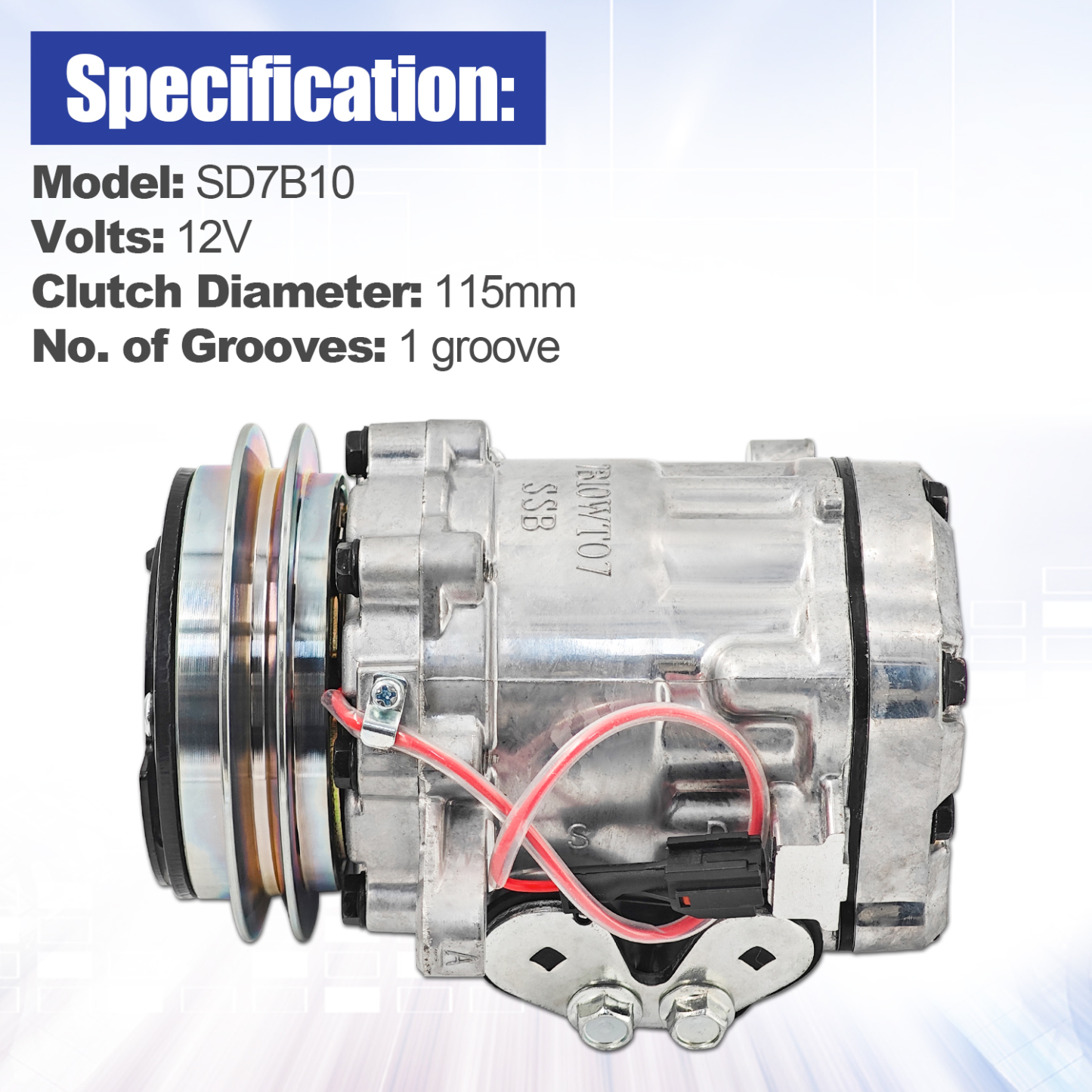 A/C Compressors for John Deere 30G 30P 35G 35P 50G 50P for Hitachi ZAXIS30U-5N ZAXIS35U-5N ZAXIS50U-5N