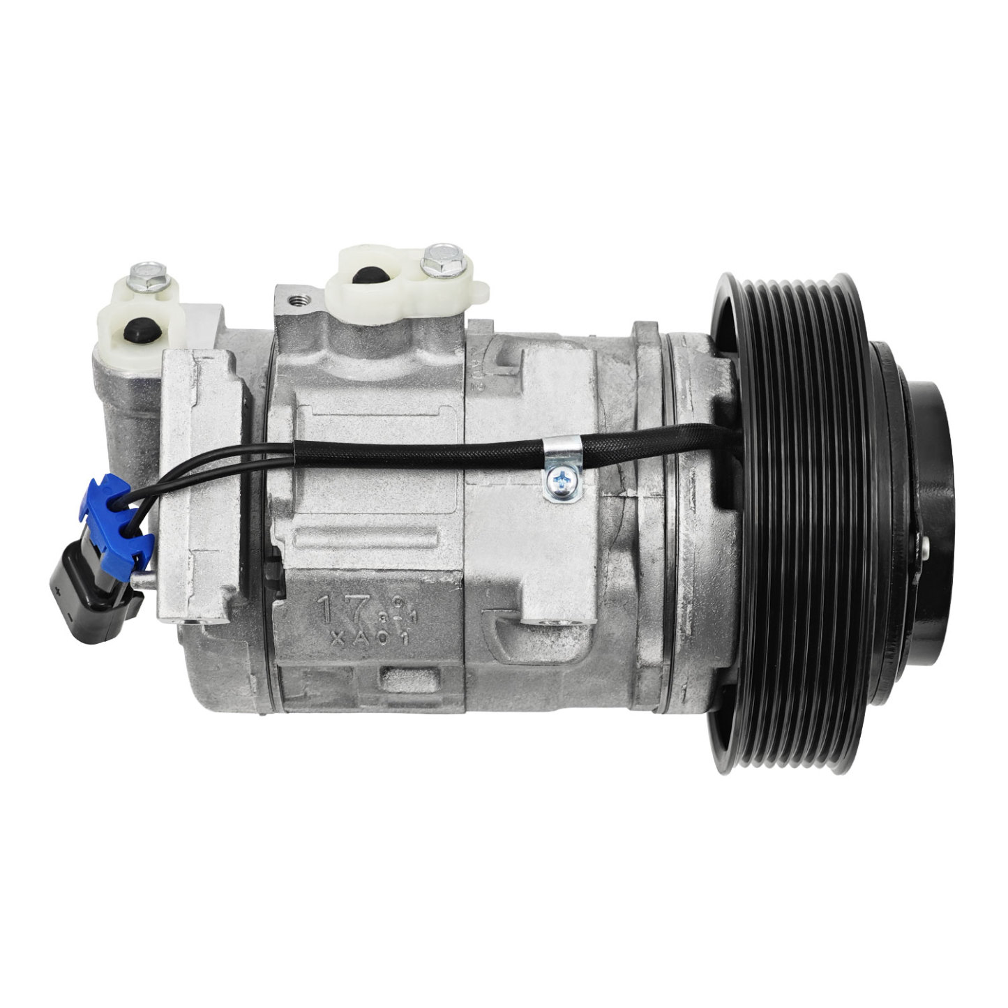 John Deere A/C Compressor Compatible with 318E, 319E, 320E, 320G, 323E, 324E, 324G, 325G, 326E, 328E, 330G, 331G, 332E, 332G, 333G Air Conditioning Compressor