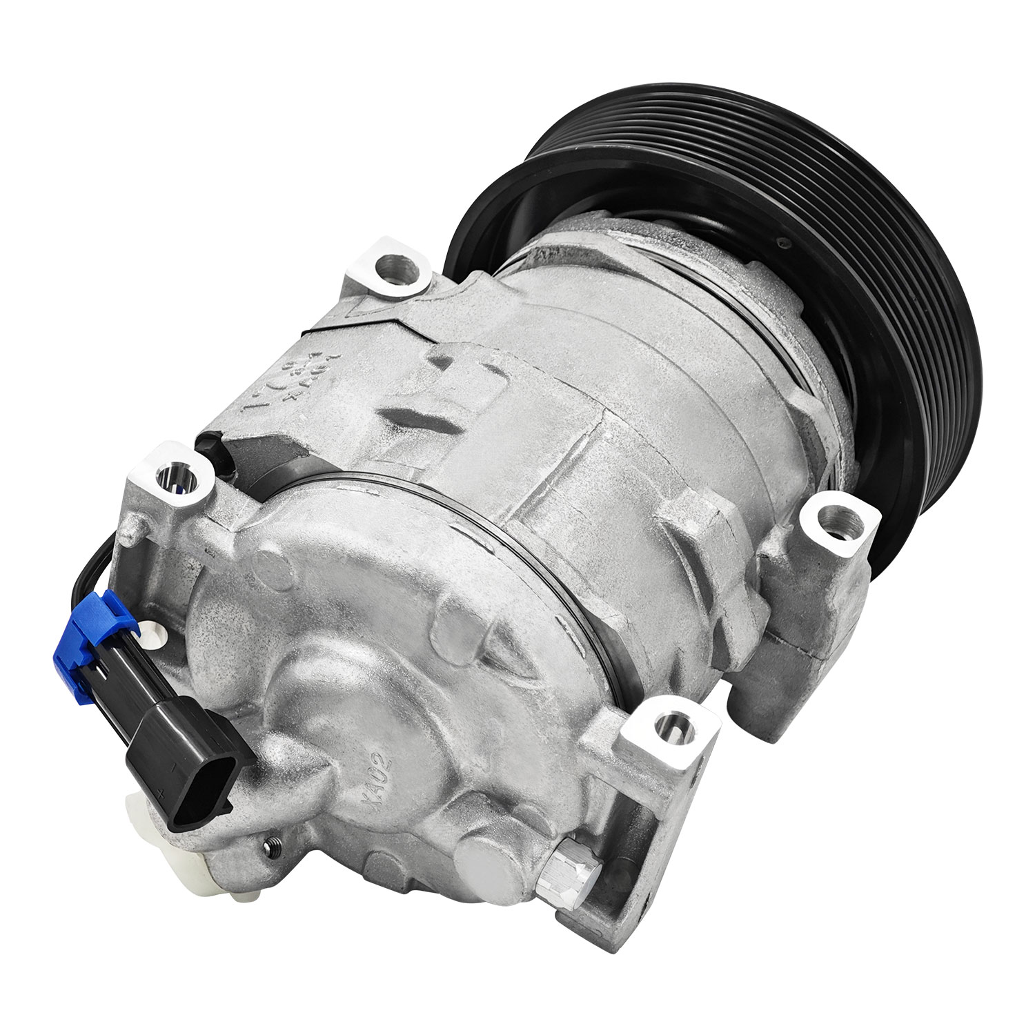 John Deere A/C Compressor Compatible with 318E, 319E, 320E, 320G, 323E, 324E, 324G, 325G, 326E, 328E, 330G, 331G, 332E, 332G, 333G Air Conditioning Compressor
