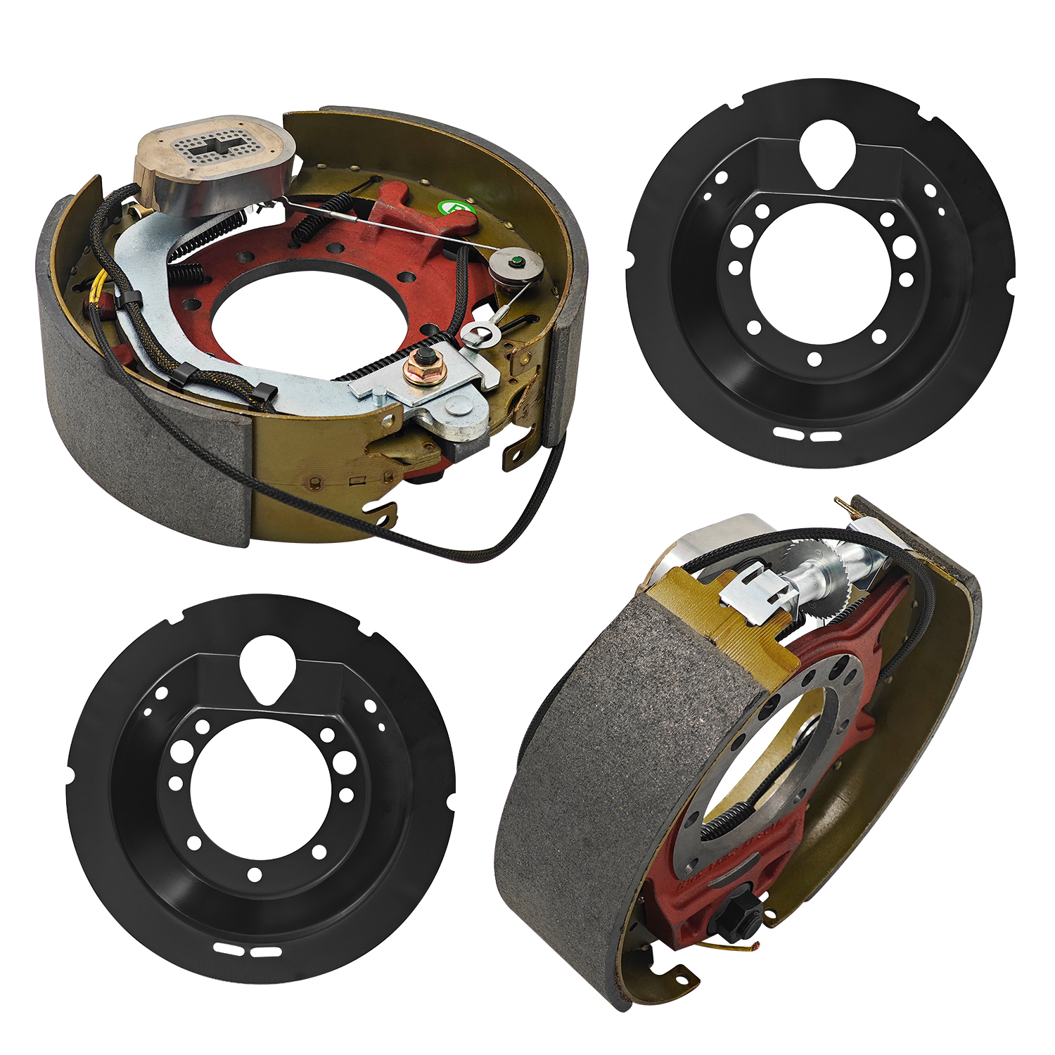 Electric Trailer Brake Assembly 12-1/4" x 3-3/8" Compatible with Dexter 9k to 10k lb Axles, Left & Right