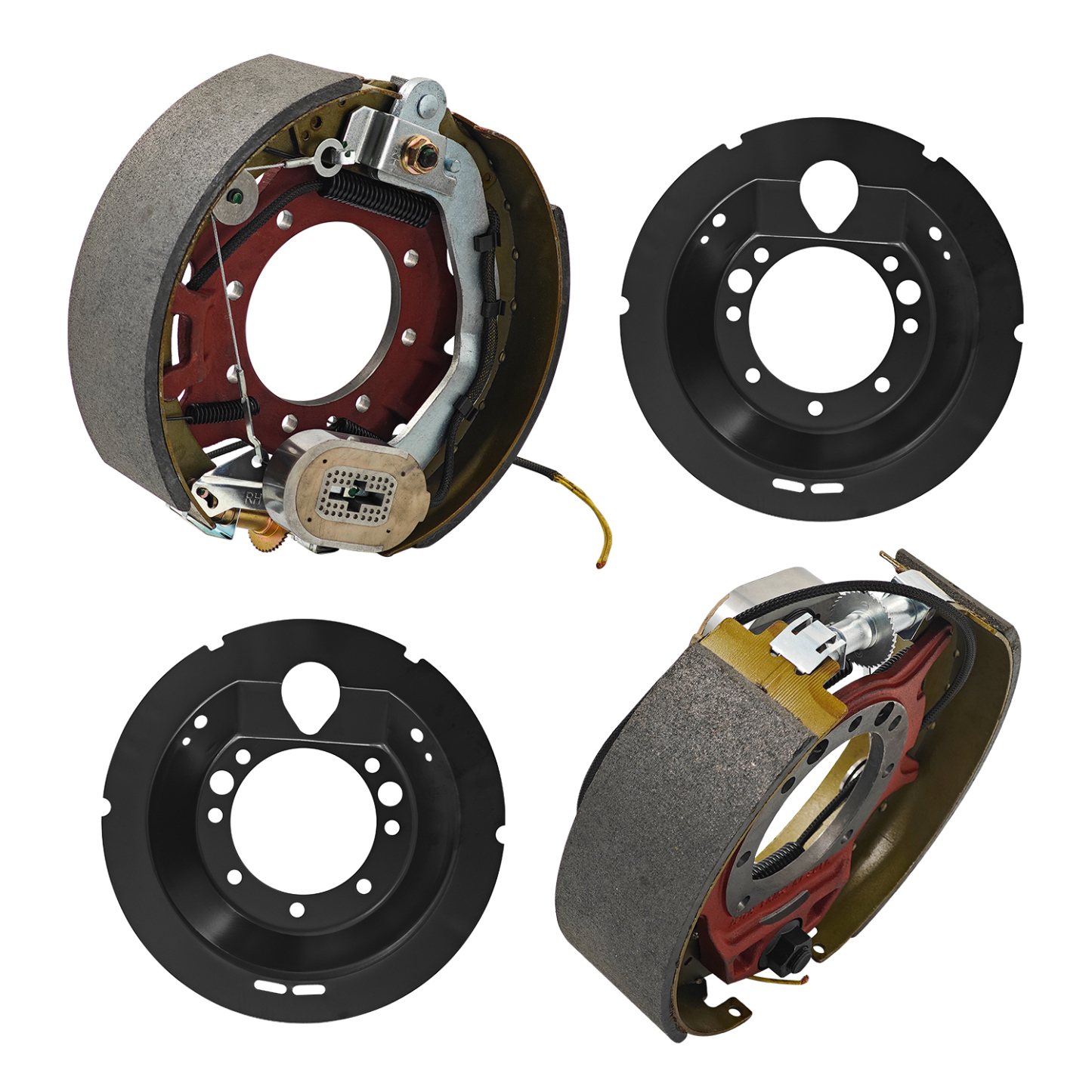 Electric Trailer Brake Assembly 12-1/4" x 3-3/8" Compatible with Dexter 9k to 10k lb Axles, Left & Right