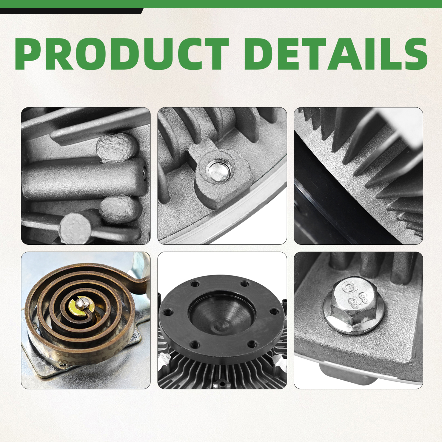  Fan Clutch Assembly Fits For John Deere 6076 6081 Engine 8100 8200 8300 8400