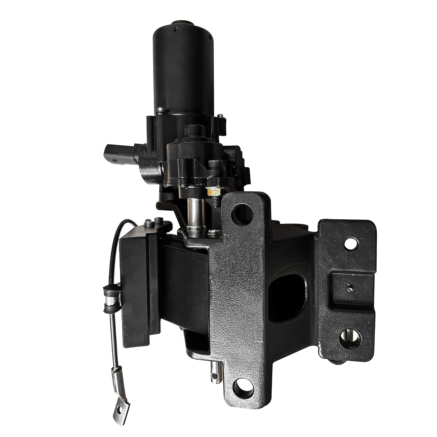 Front Left Driver Side Power Running Board Motor Assembly with Bracket for 2018-2024 Ford Expedition & Navigator