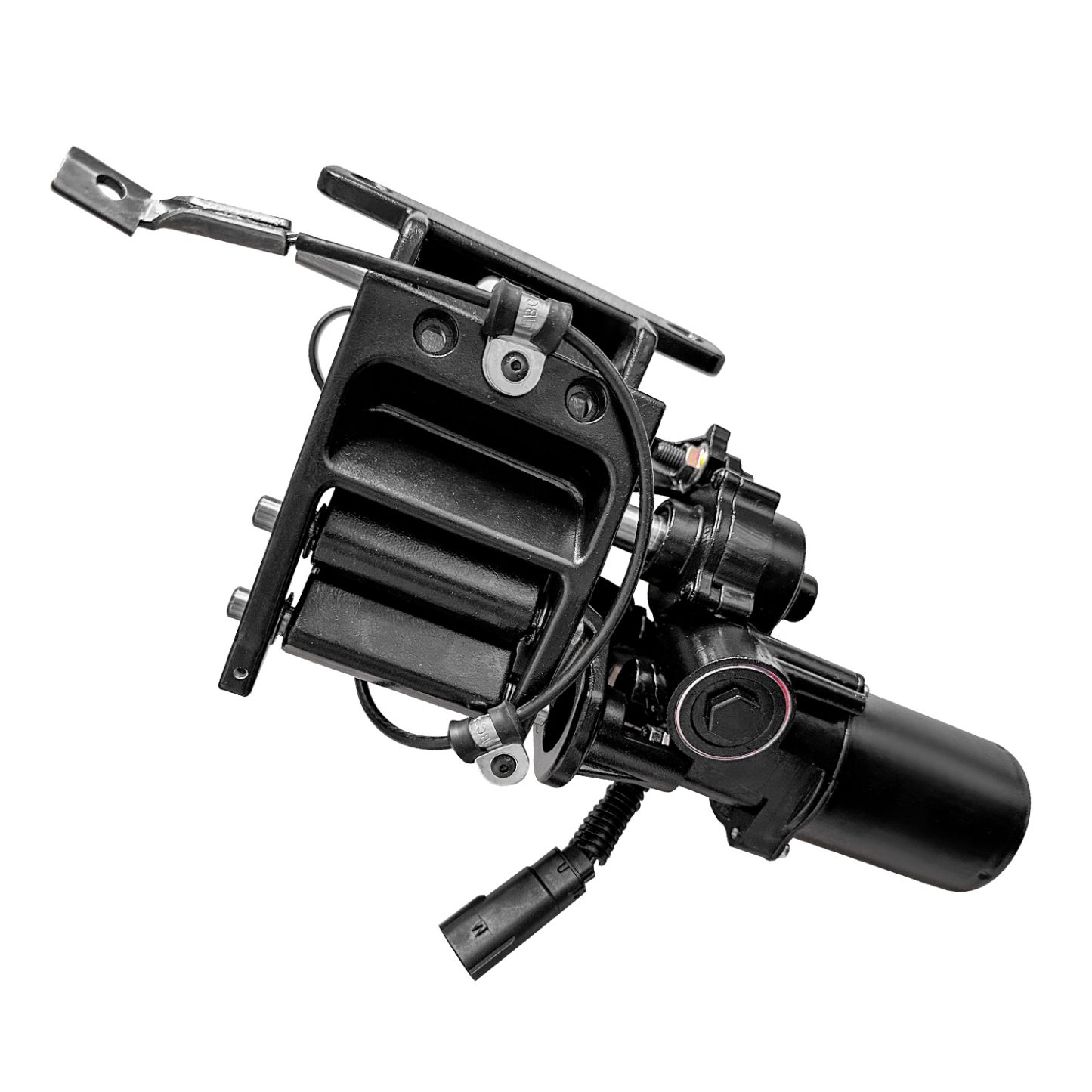 Front Right Passenger Side Power Running Board Motor Assembly with Bracket for 2018-2024 Ford Expedition & Navigator