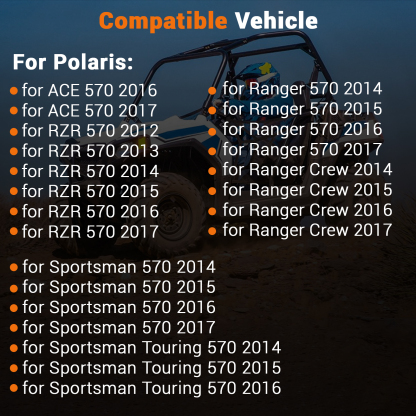  Polaris Crankshaft & Connecting Rod Kit for RZR 570 2012-2017 & ACE 570 2016-2017
