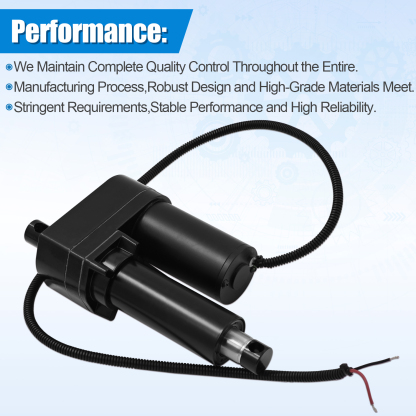  Linear Actuator 4.02" Stroke 500 LBS 12V DC for GlideForce LACT4-500A