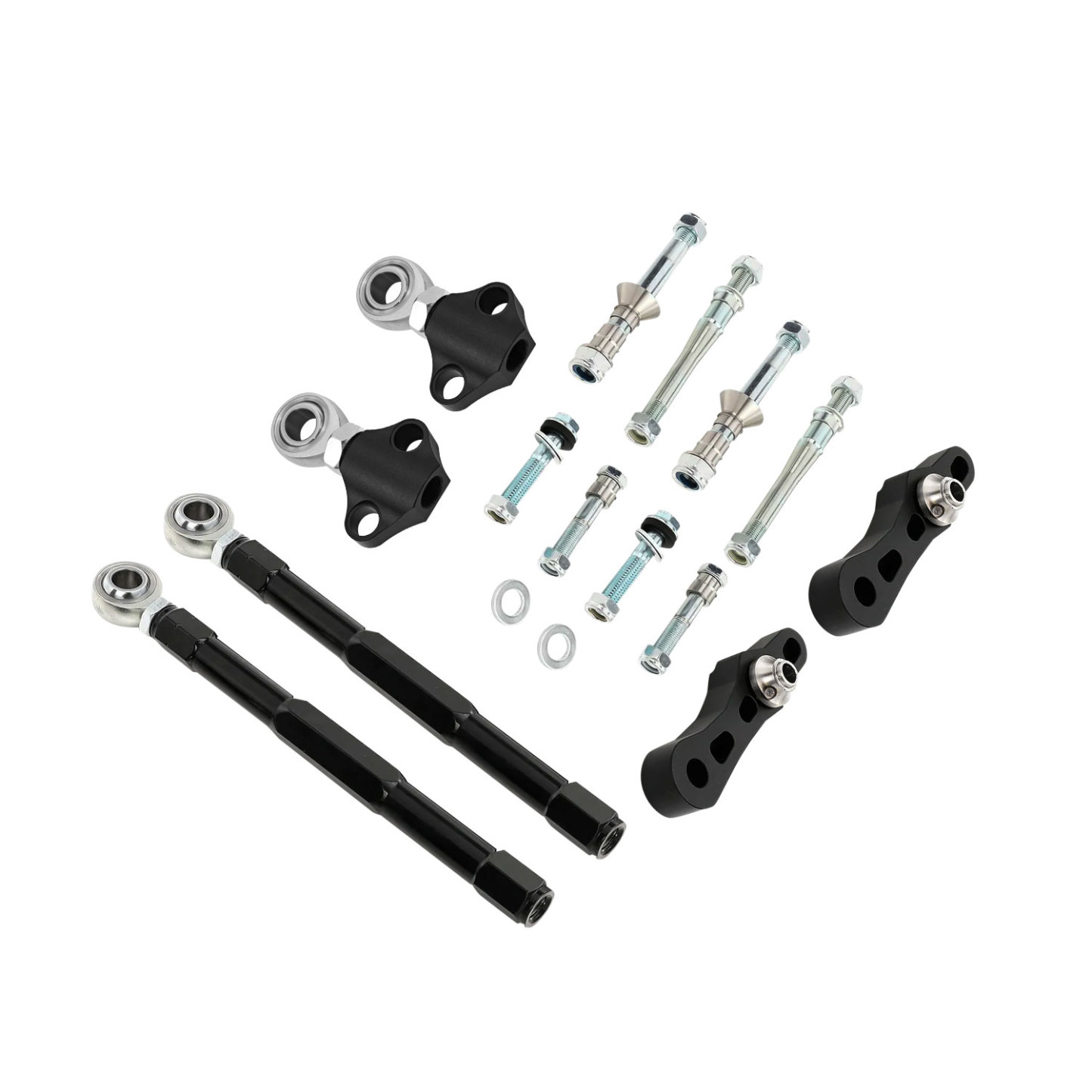 Upgraded Front Steering Drift Lower Control Arm Full  Wide Angle Kit fit for BMW E46 Chassis 323Ci/328Ci 2000 323i/328i 1999-2000 325i/325xi/330i/330xi 2001-2005