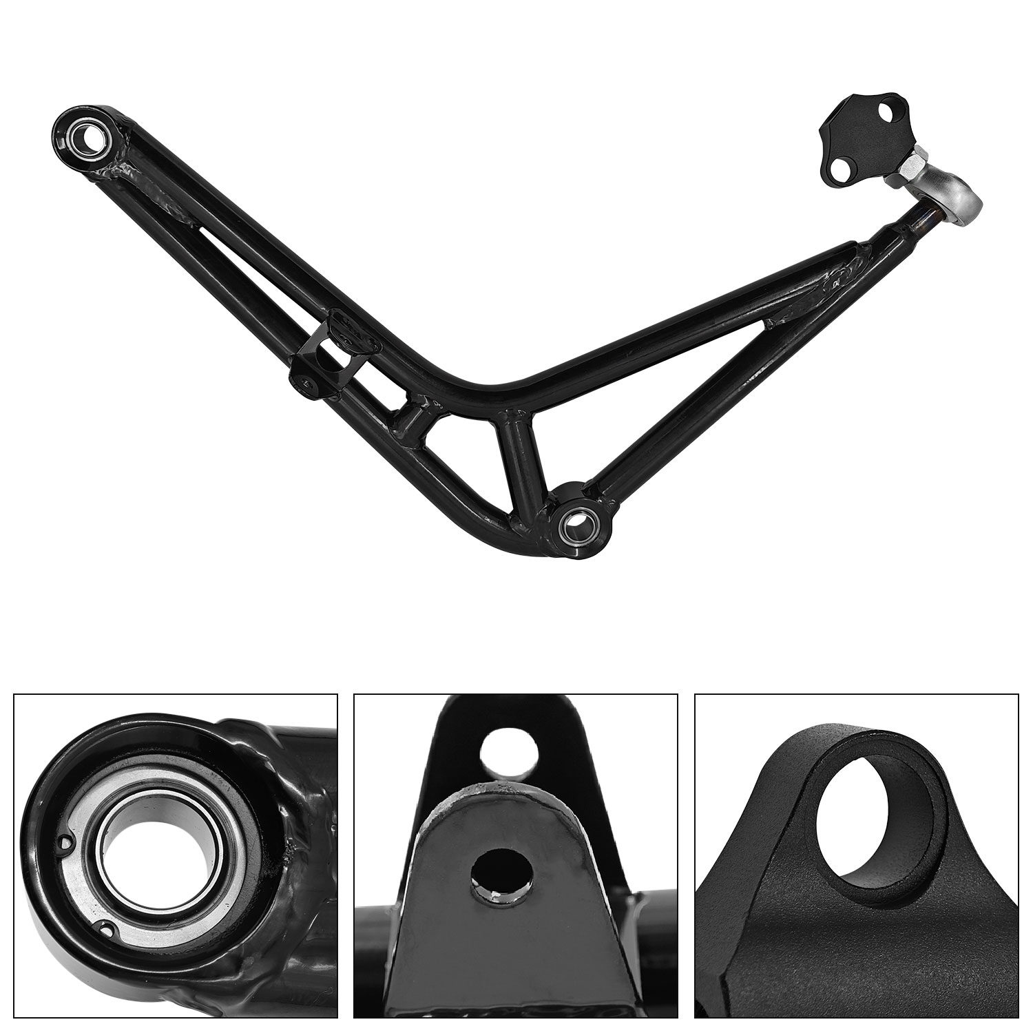 Upgraded Front Steering Drift Lower Control Arm Full  Wide Angle Kit fit for BMW E46 Chassis 323Ci/328Ci 2000 323i/328i 1999-2000 325i/325xi/330i/330xi 2001-2005