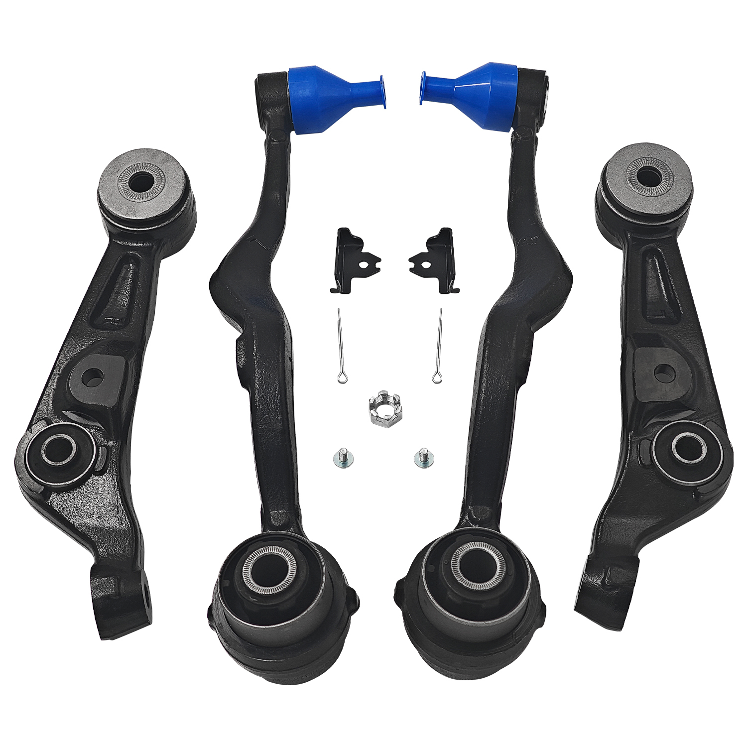 4PCS Front Lower Forward Rearward Control Arms for Lexus LS460 AWD 2009-2017