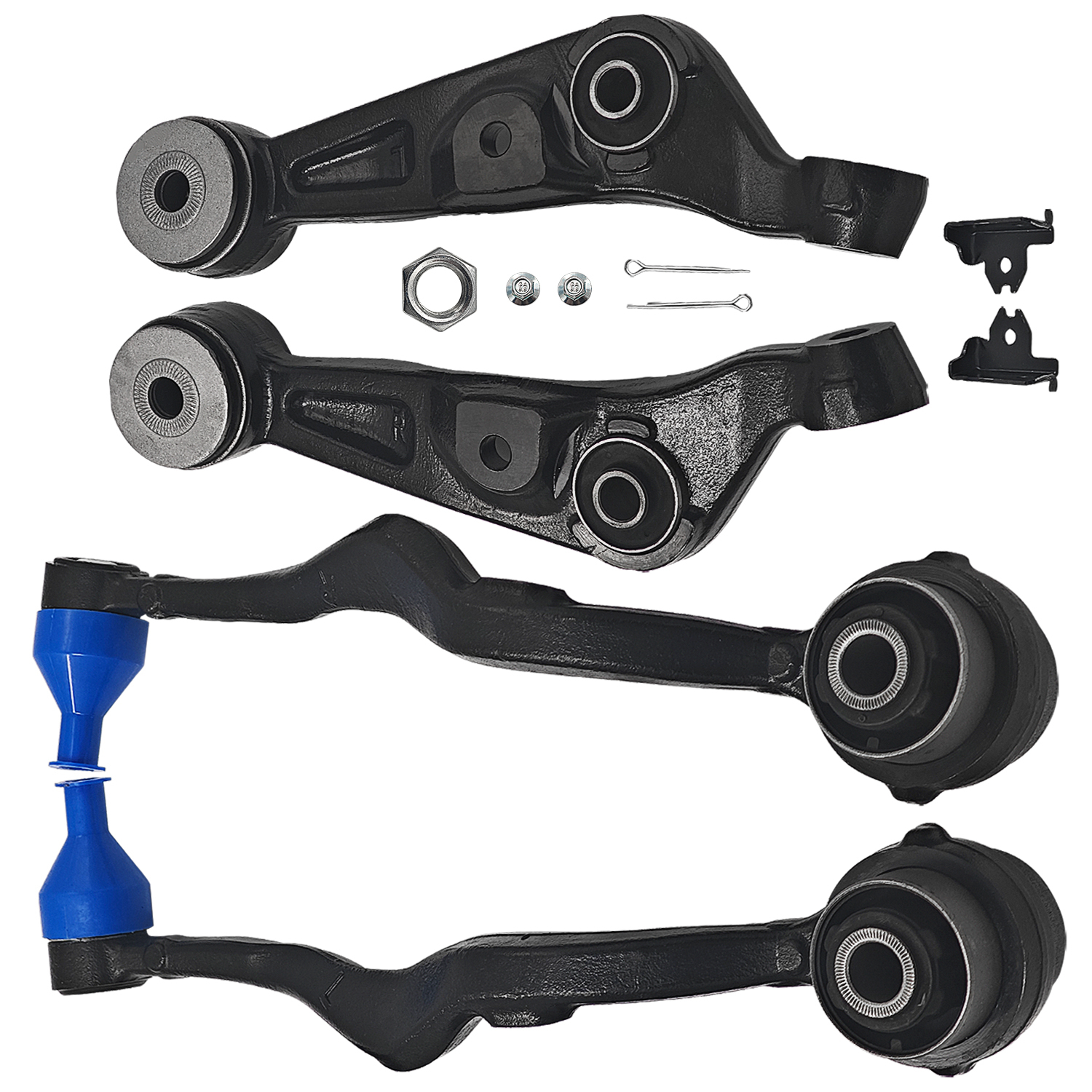 4PCS Front Lower Forward Rearward Control Arms for Lexus LS460 AWD 2009-2017