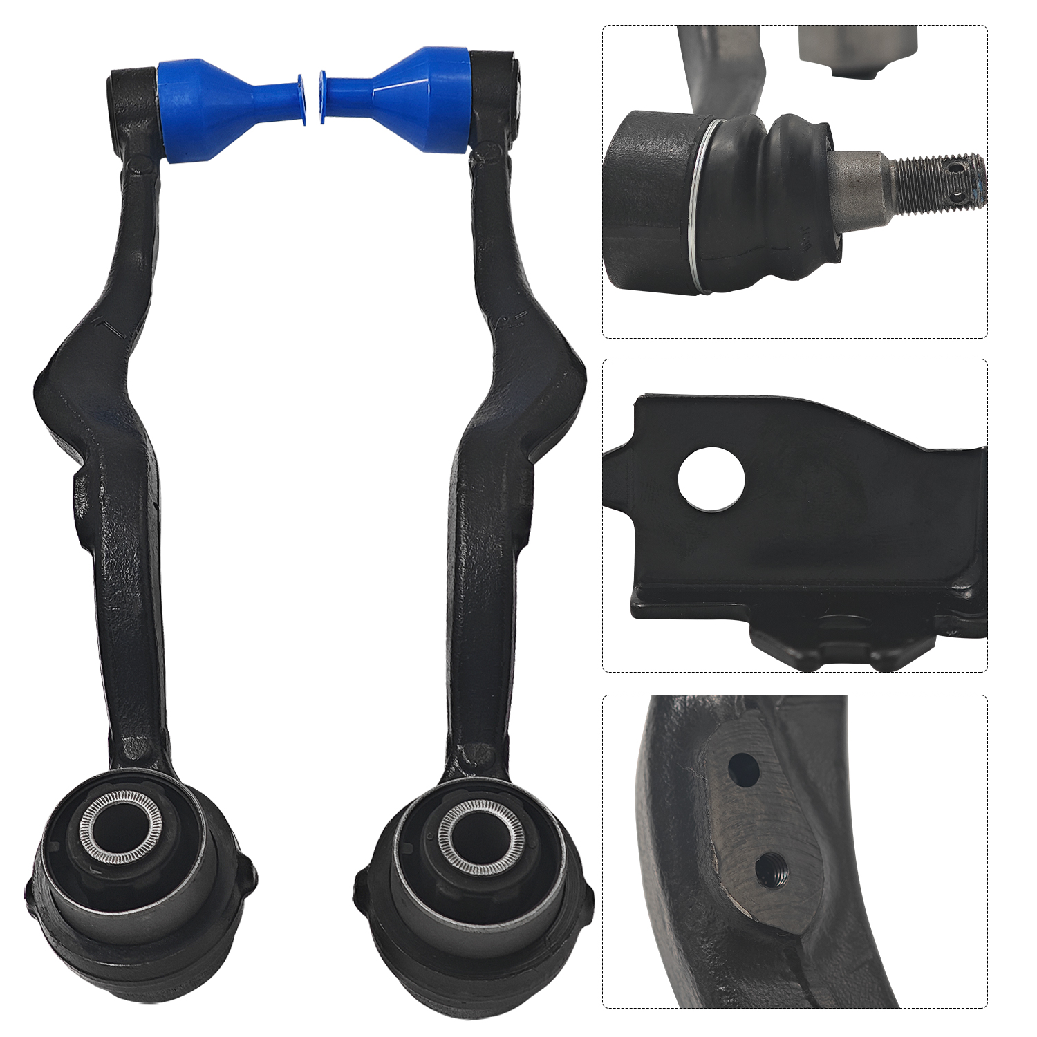 4PCS Front Lower Forward Rearward Control Arms for Lexus LS460 AWD 2009-2017