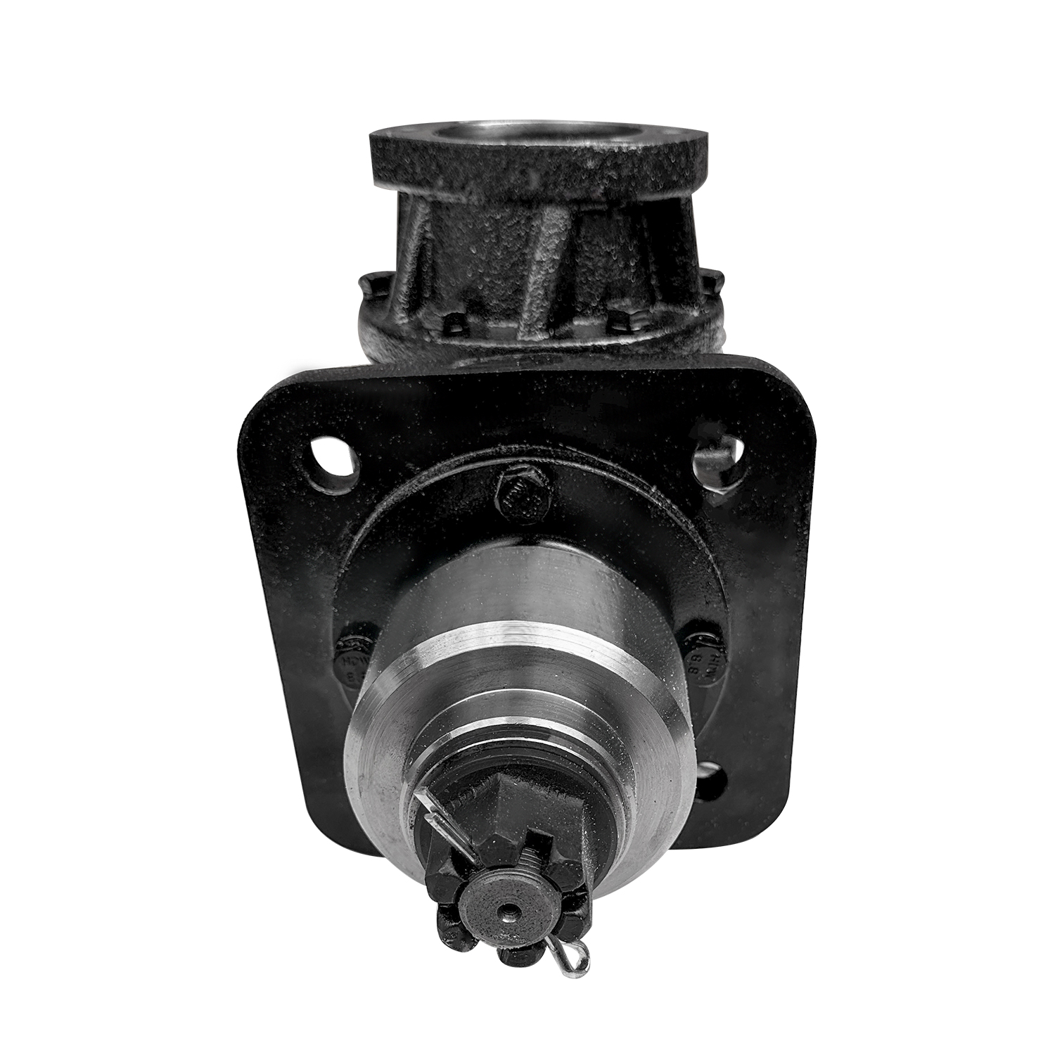 Hydraulic Brush Cutter Gearbox RC-51H Replacement for Omni Gear | 90° 1.93 Ratio 14-Tooth 1-1/4" Splined Input with Blade Hub