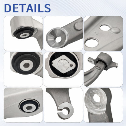 4PCS Front Lower & Upper Control Arms for 2012-2018 Mercedes-Benz X166 GL350 GL450 W166 ML250