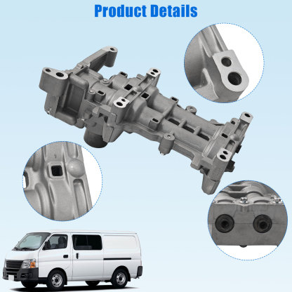 Nissan Engine Oil Pump for Atlas NV350 Caravan Urvan QR20DE QR25DE 2.0L 2.5L #12410-MA00C