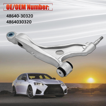  Front Left Lower Control Arm for 2013-2020 Lexus GS450h RC350 RC300 GS200t #48640-30320