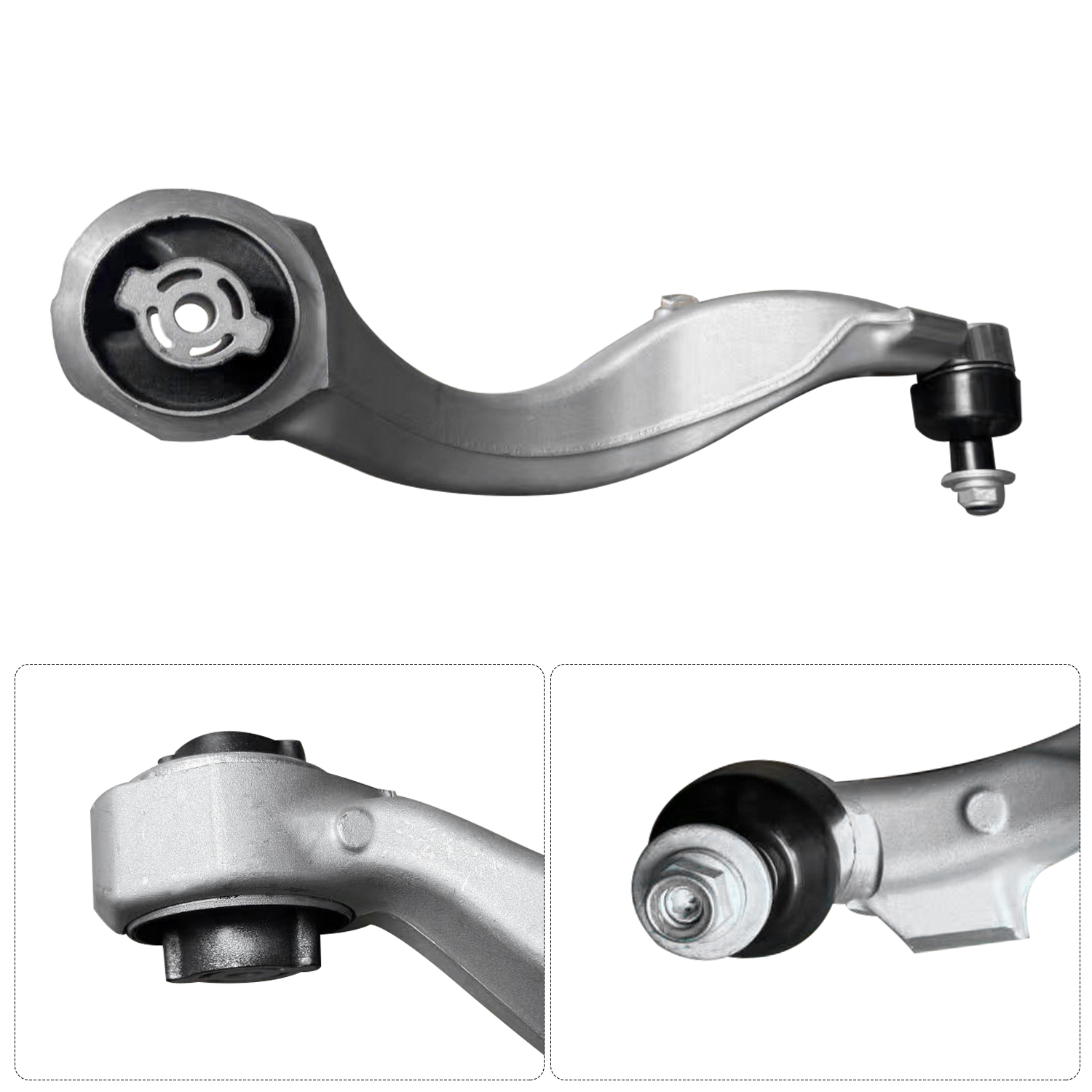 Front Left Lower Control Arm fit for Jeep Grand Cherokee L 3.6L V6 Flex/ 5.7L V8 Gas 2021-2024, for Grand Cherokee 2.0L L4 Electric/Gas, 3.6L V6 Flex, 5.7L V8 Gas 2022-2024