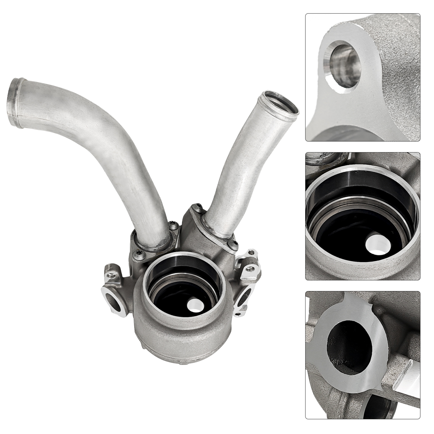 Engine Coolant Thermostat Replacement for Porsche Panamera Cayenne 3.0L 3.6L 4.8L 2010-2018