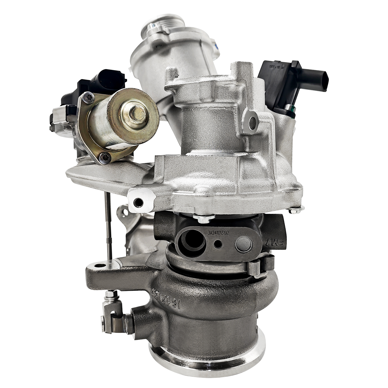 RHF4 Turbocharger w/Actuator Fits Audi A3 L4 1.8L 2015-2016, VW Golf 2015-2018, Golf Alltrack 2017-2019, SportWagen 2015-2019 L4 1.8L