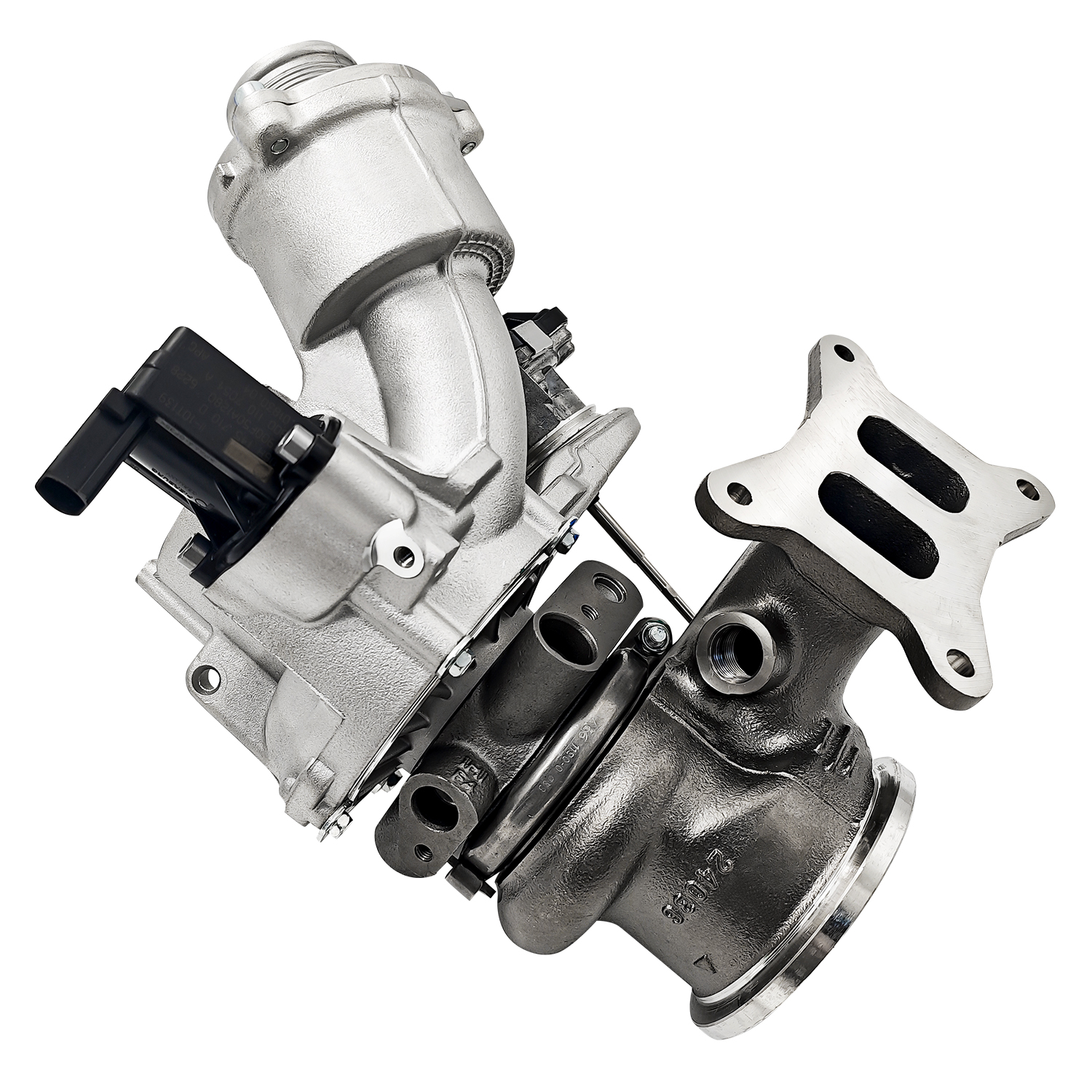 RHF4 Turbocharger w/Actuator Fits Audi A3 L4 1.8L 2015-2016, VW Golf 2015-2018, Golf Alltrack 2017-2019, SportWagen 2015-2019 L4 1.8L