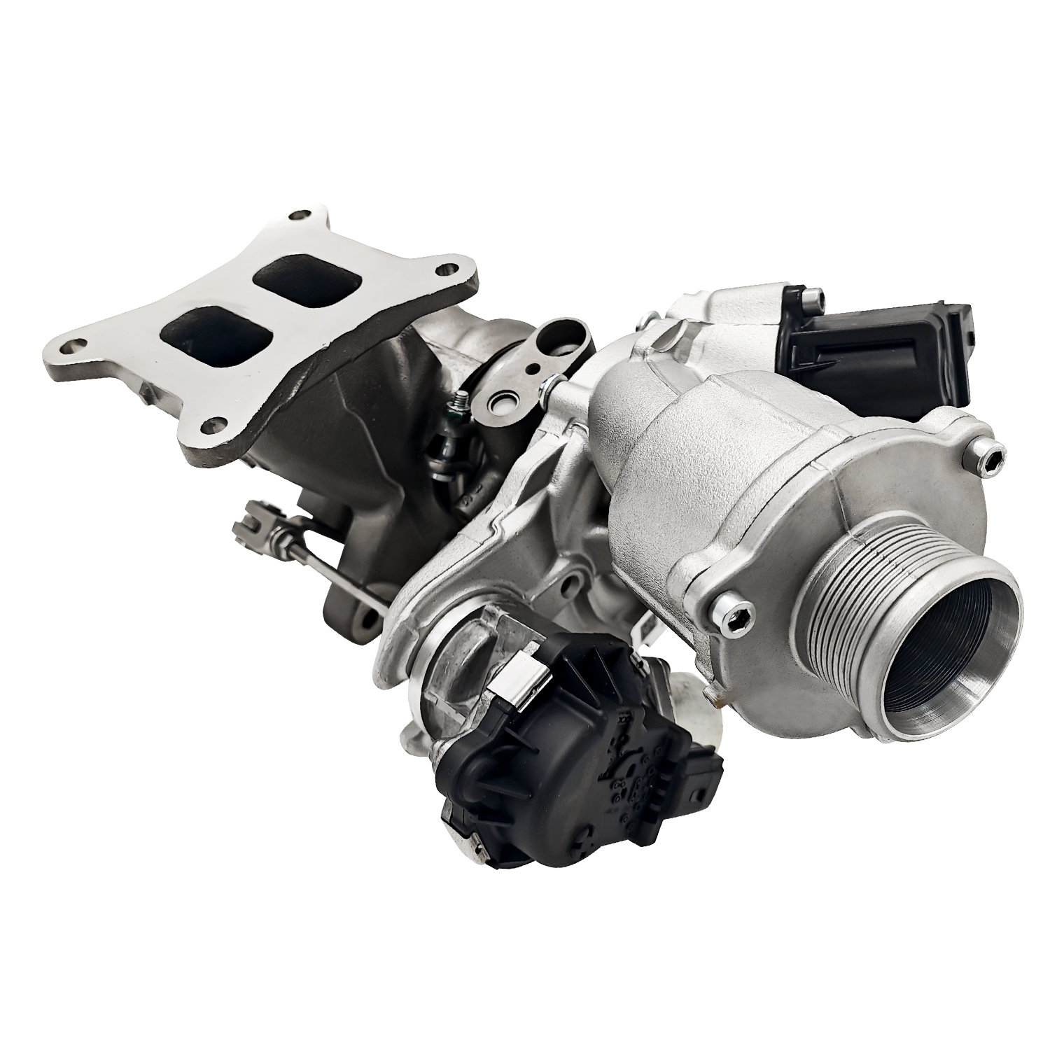 RHF4 Turbocharger w/Actuator Fits Audi A3 L4 1.8L 2015-2016, VW Golf 2015-2018, Golf Alltrack 2017-2019, SportWagen 2015-2019 L4 1.8L