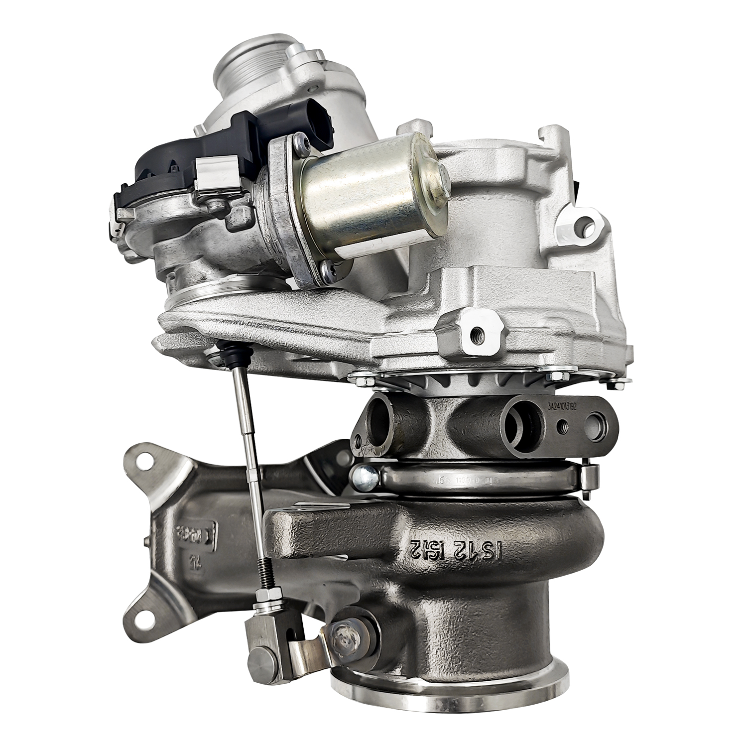 RHF4 Turbocharger w/Actuator Fits Audi A3 L4 1.8L 2015-2016, VW Golf 2015-2018, Golf Alltrack 2017-2019, SportWagen 2015-2019 L4 1.8L