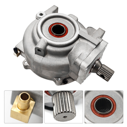 Front Differential GearCase Assembly Compatible with Polaris RZR 800 2008-2010 #1332803