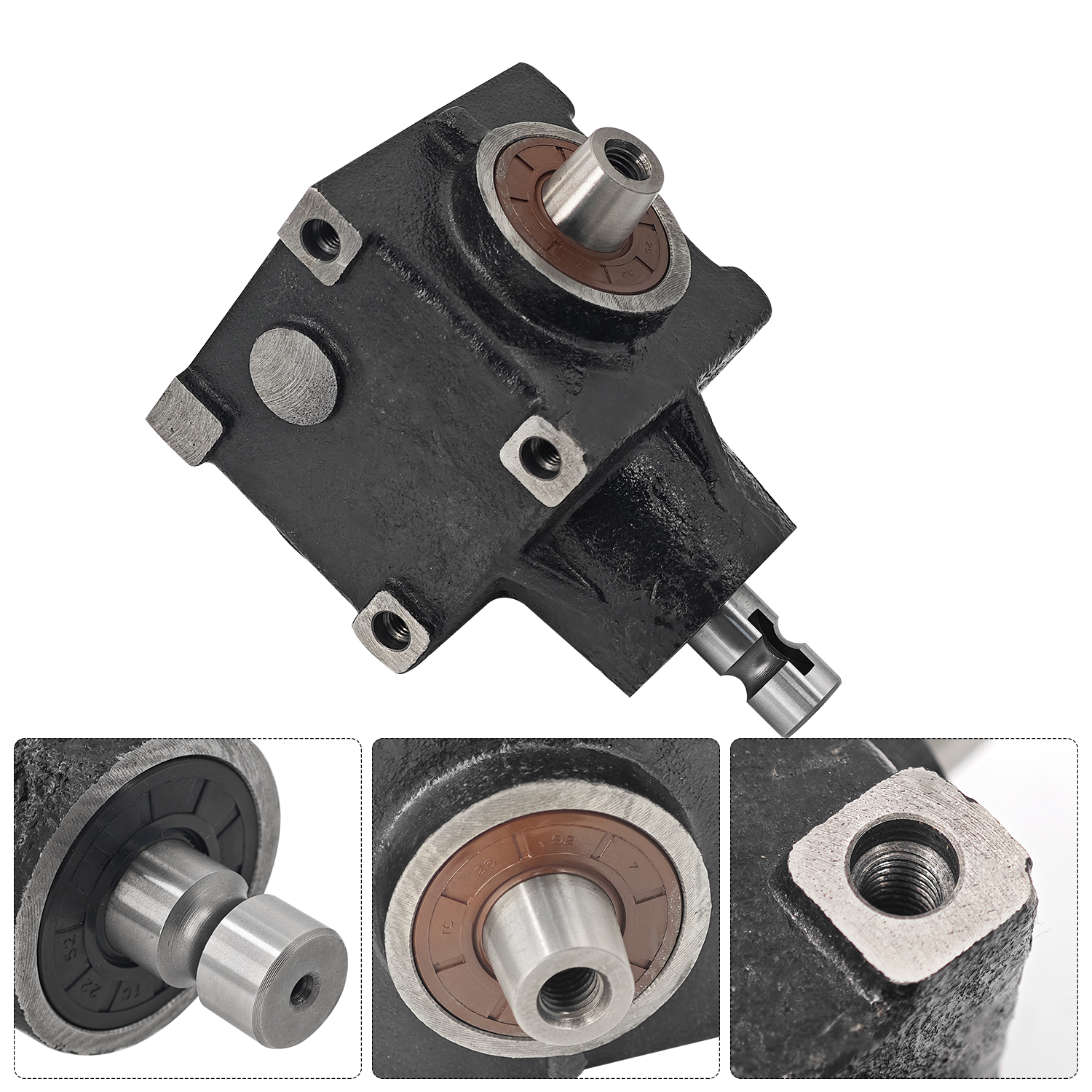 Gearbox Gear Case Replacement for John Deere Lawn Mower 425 445 455 with 48" 54" 60" Decks