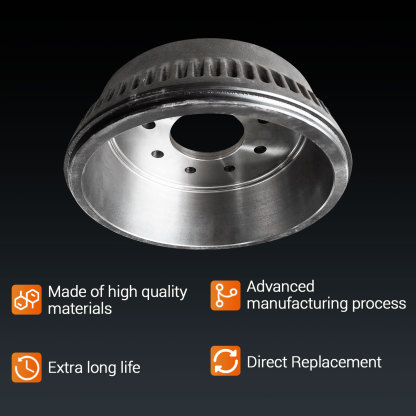 Brake Drum 10000 10K GD Trailer Axle 12.25x3.375 Fits for Dexter 9-44 and LCI Lippert