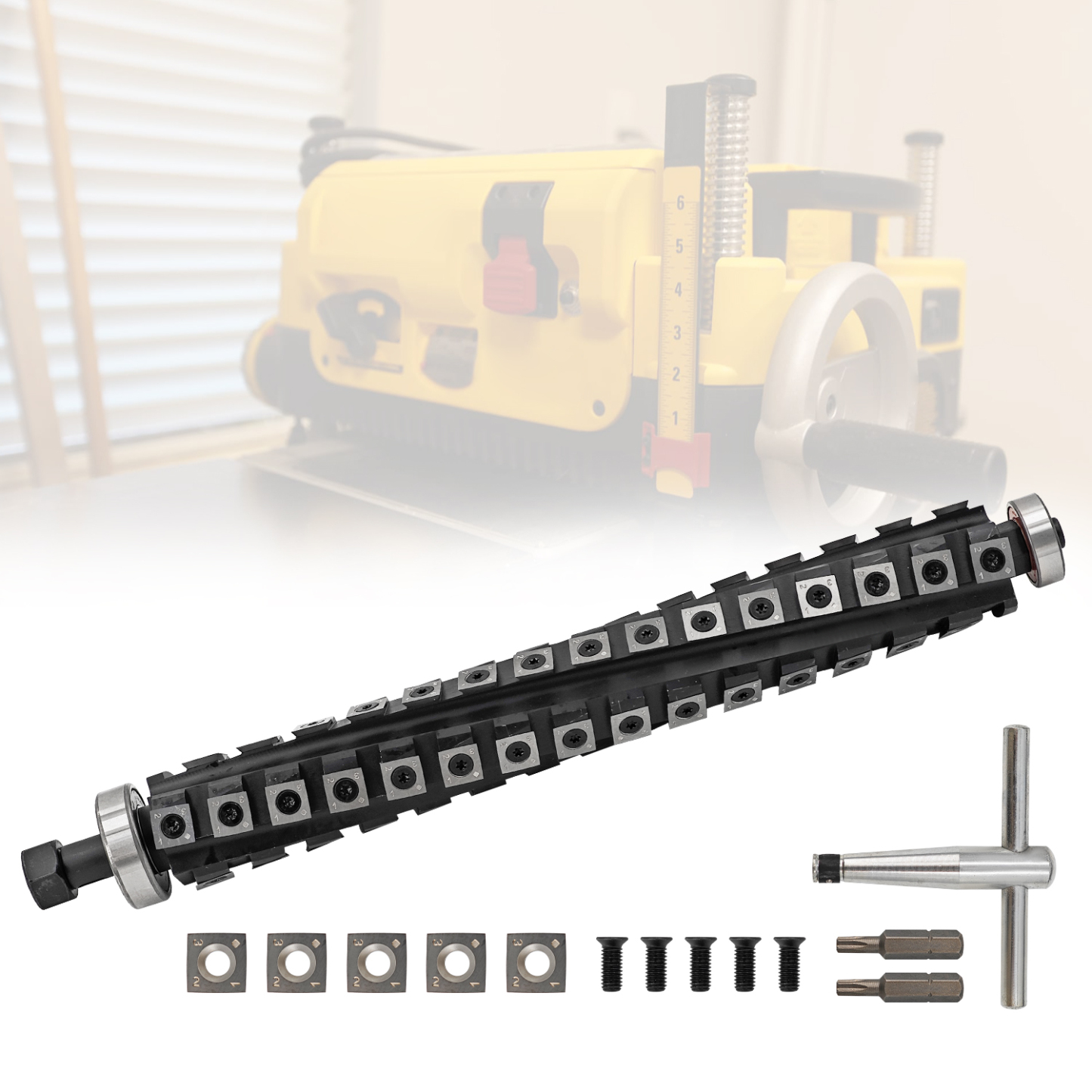 DeWalt DW735 DW735X Thickness Planer 13 inch Sprial Helical Cutterhead 4 Rows