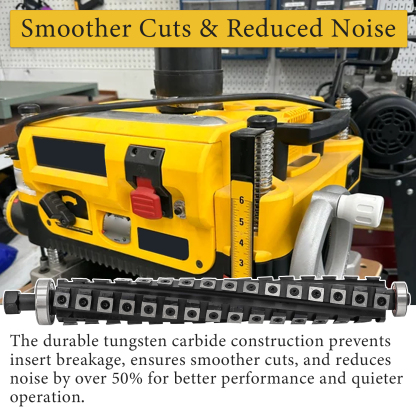 DeWalt DW735 DW735X Thickness Planer 13 inch Sprial Helical Cutterhead 4 Rows