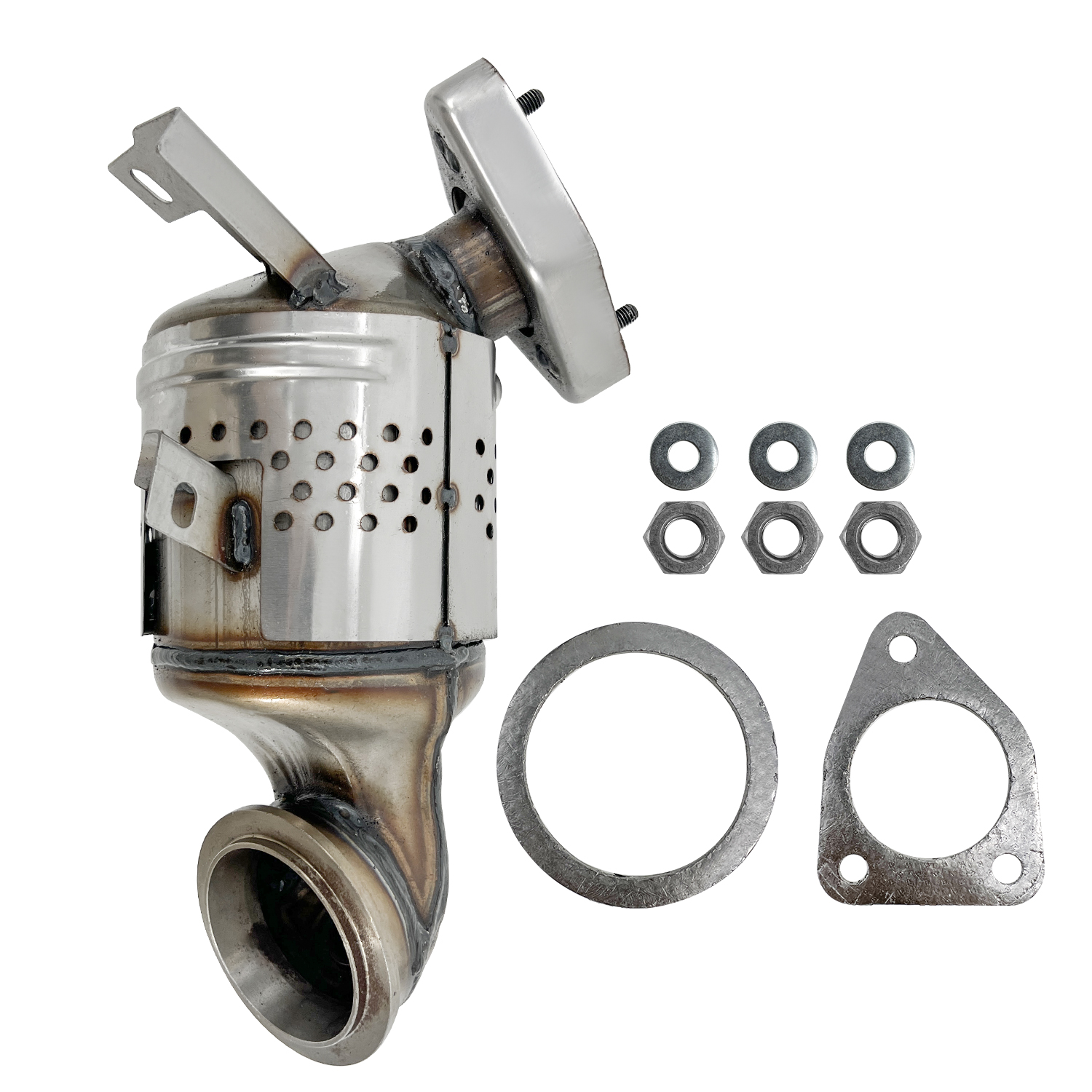 thumbnail image 2 of Front Direct-Fit Catalytic Converter For 2011-2018 Chevy Cruze/Sonic/Trax 1.4L - EPA Compliant, 5-Year Warranty 2 of 6
