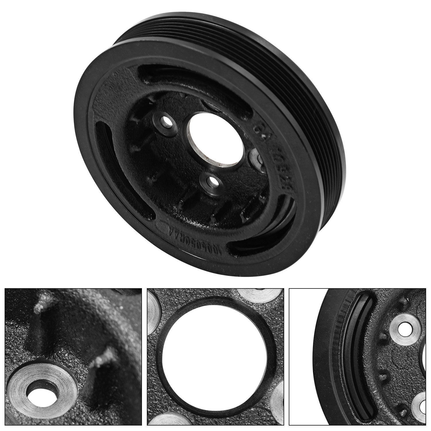 Engine Harmonic Balancer Crankshaft Pulley for Jeep Liberty 2.8L L4 Diesel 2005-2006
