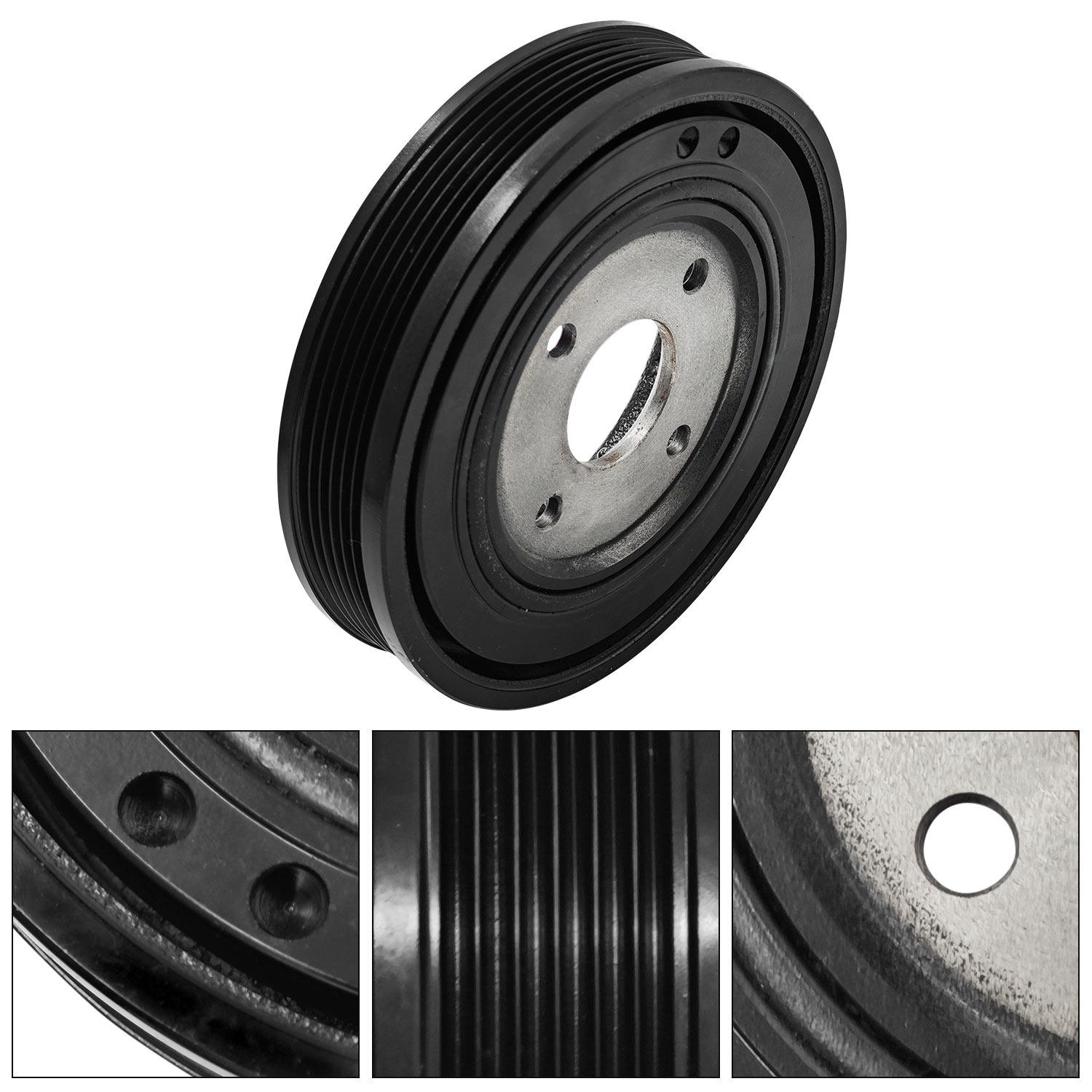 Engine Harmonic Balancer Crankshaft Pulley for Jeep Liberty 2.8L L4 Diesel 2005-2006