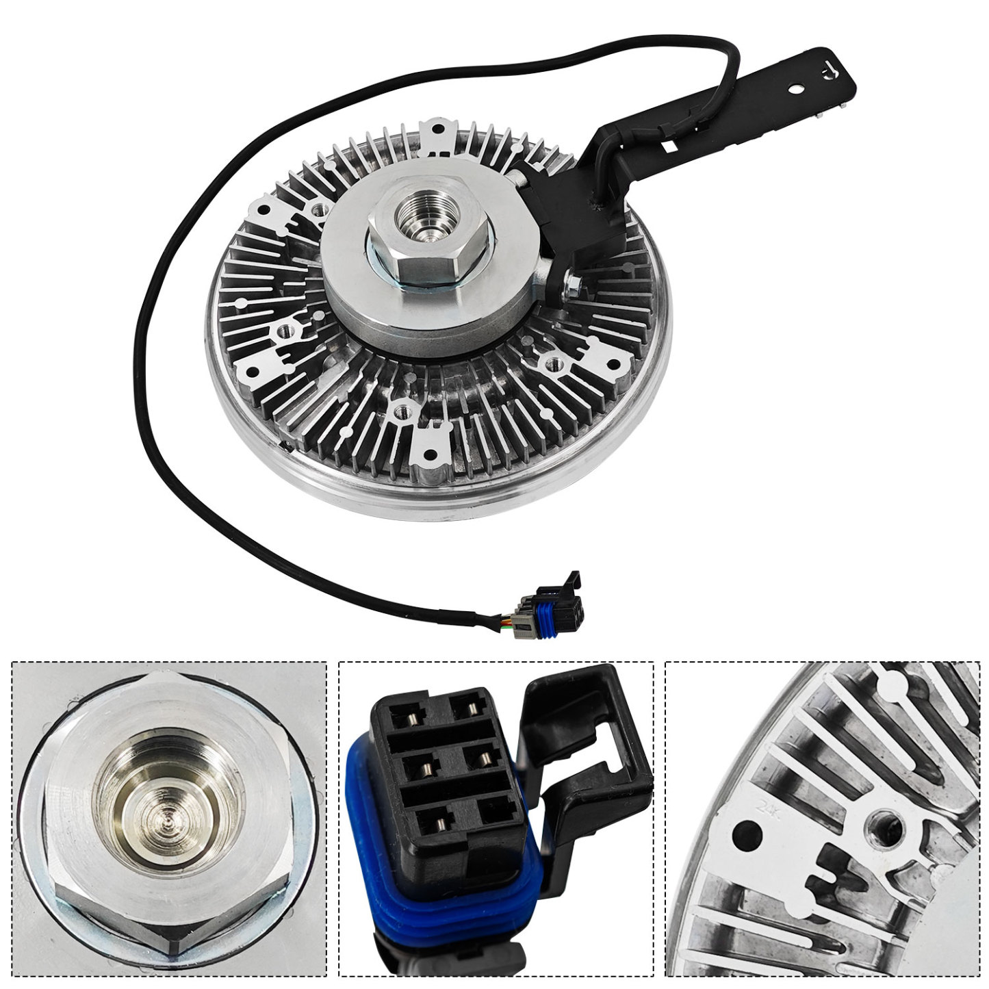 Engine Cooling Fan Clutch Compatible with Freightliner Cummins ISB ISL ISC #9804023A