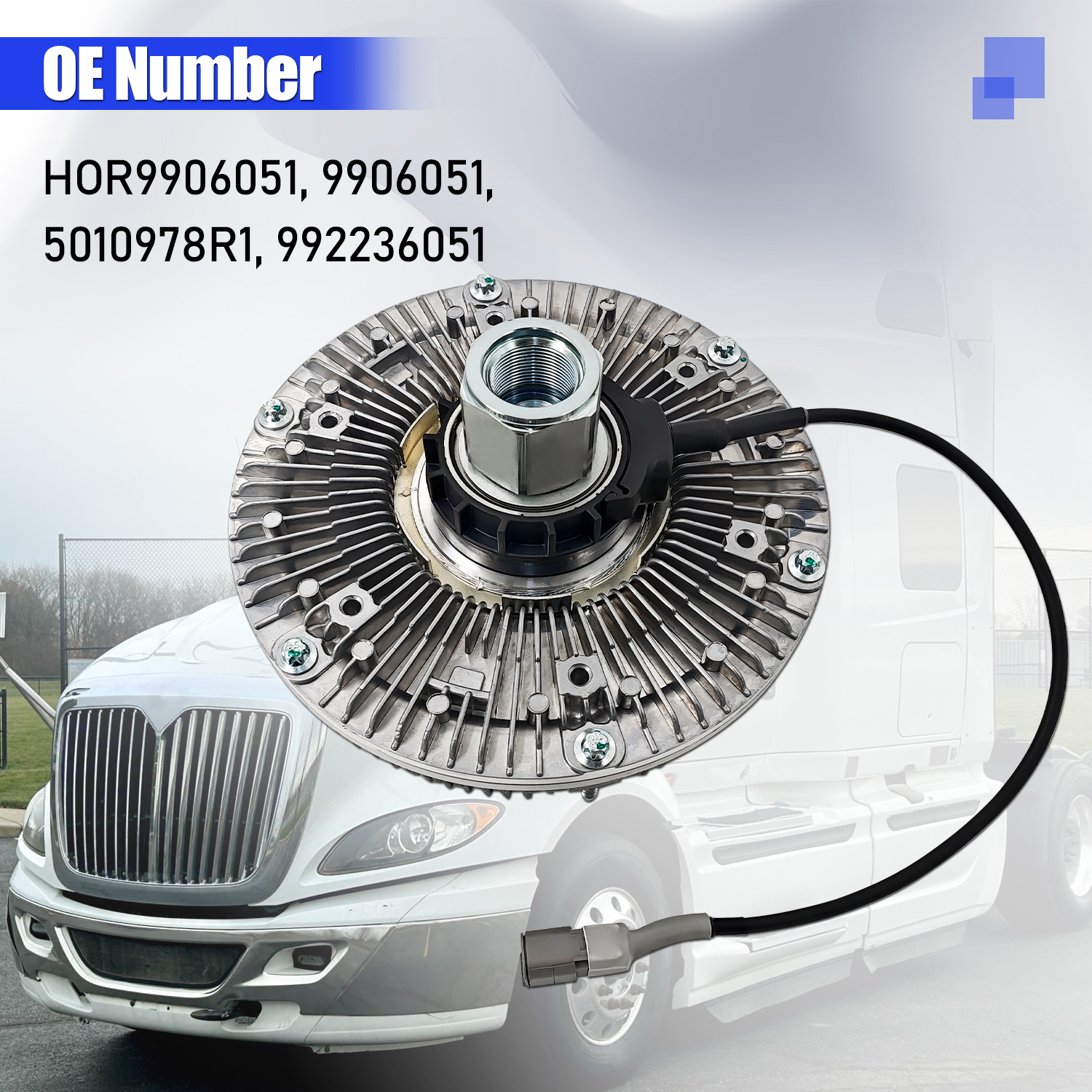 Fan Clutch Fits For International Transtar Prostar Paystar with MaxxForce 11 13 N13 2007-2013