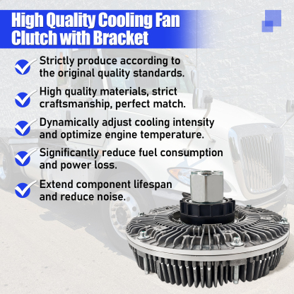 Fan Clutch Fits For International Transtar Prostar Paystar with MaxxForce 11 13 N13 2007-2013