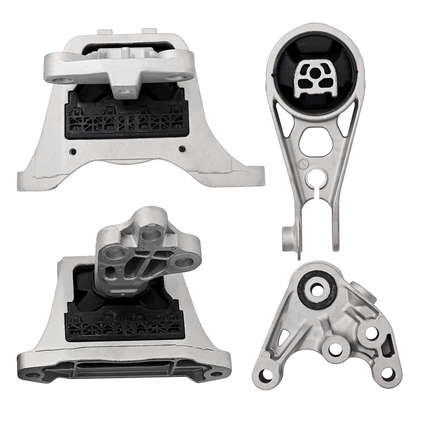 4PCS Engine Motor Mount & Automatic Transmission Mount Set For Chevy Equinox 2018-2024 1.5L FWD, for GMC Terrain 2018-2021