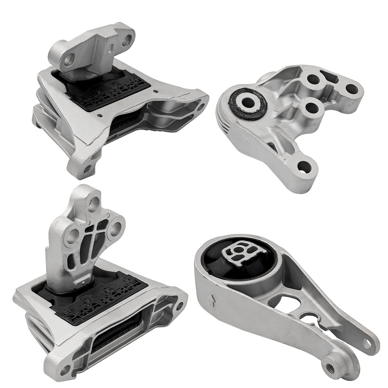 4PCS Engine Motor Mount & Automatic Transmission Mount Set For Chevy Equinox 2018-2024 1.5L FWD, for GMC Terrain 2018-2021