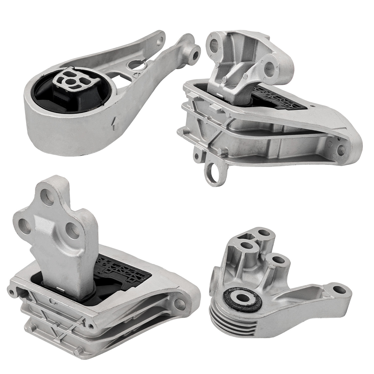 4PCS Engine Motor Mount & Automatic Transmission Mount Set For Chevy Equinox 2018-2024 1.5L FWD, for GMC Terrain 2018-2021