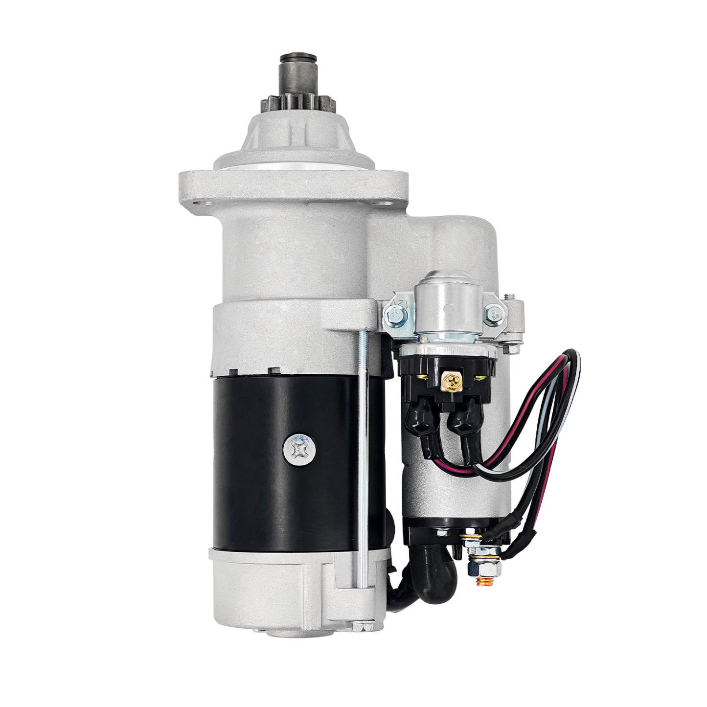 Starter Motor 12V 10T Compatible with Blue Bird Freightliner 108SD Cummins ISB 6.7 Engine