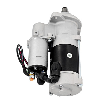 Starter Motor 12V 10T Compatible with Blue Bird Freightliner 108SD Cummins ISB 6.7 Engine
