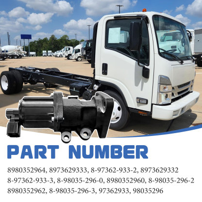 EGR Valve Fits For Isuzu 4HK1 4HK1-T Truck NPR NPR-HD NQR NRR