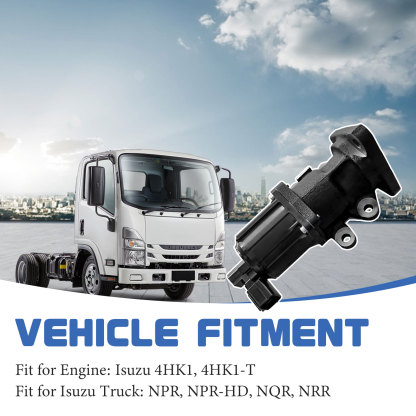 EGR Valve Fits For Isuzu 4HK1 4HK1-T Truck NPR NPR-HD NQR NRR