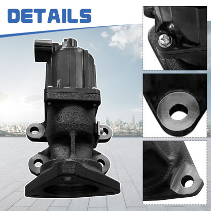 EGR Valve Fits For Isuzu 4HK1 4HK1-T Truck NPR NPR-HD NQR NRR