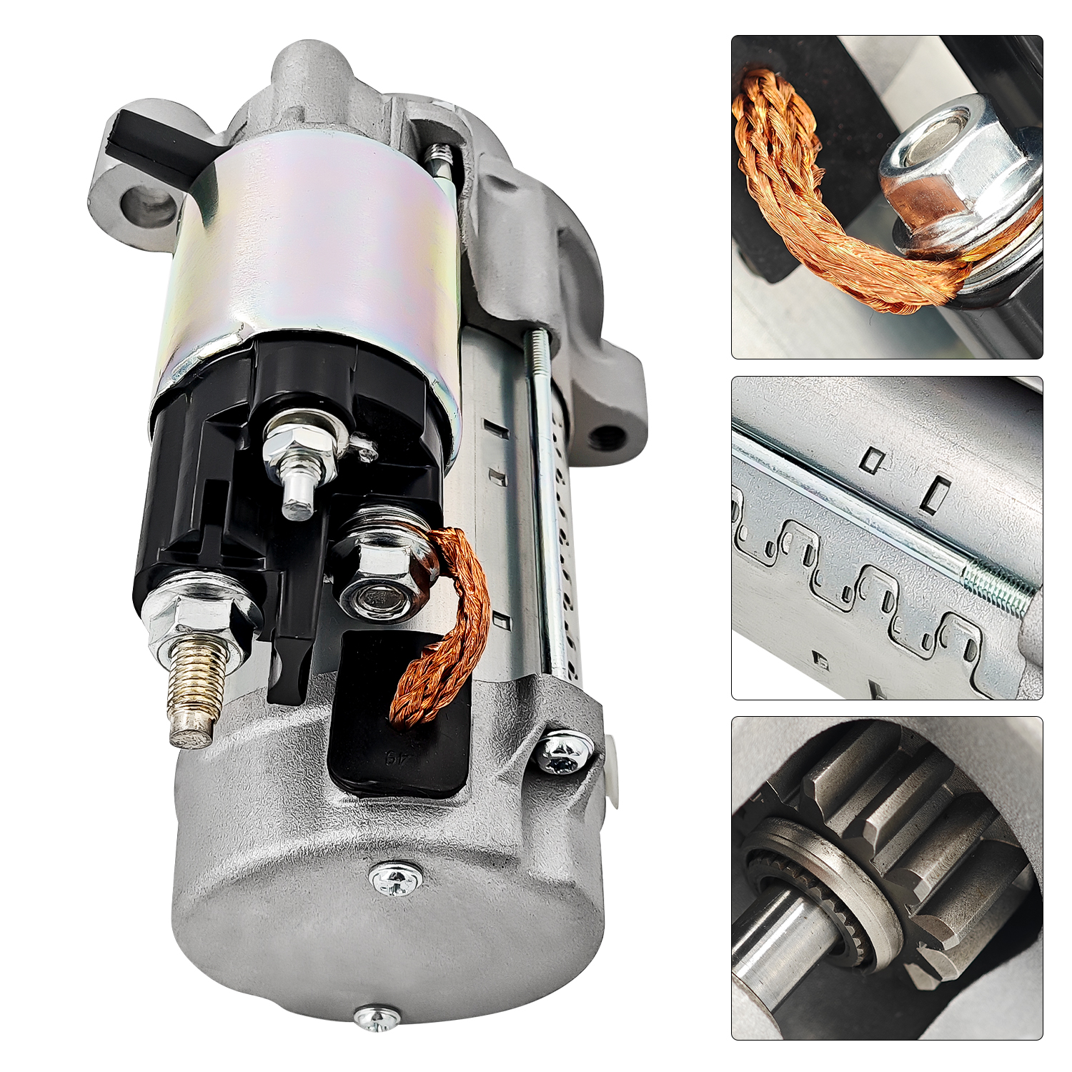 VANPERT Starter For Ford F-150 5.0L V8 2018-2020 – Replacement For OEM JL3T-11000-AB, 12V 1.4kW