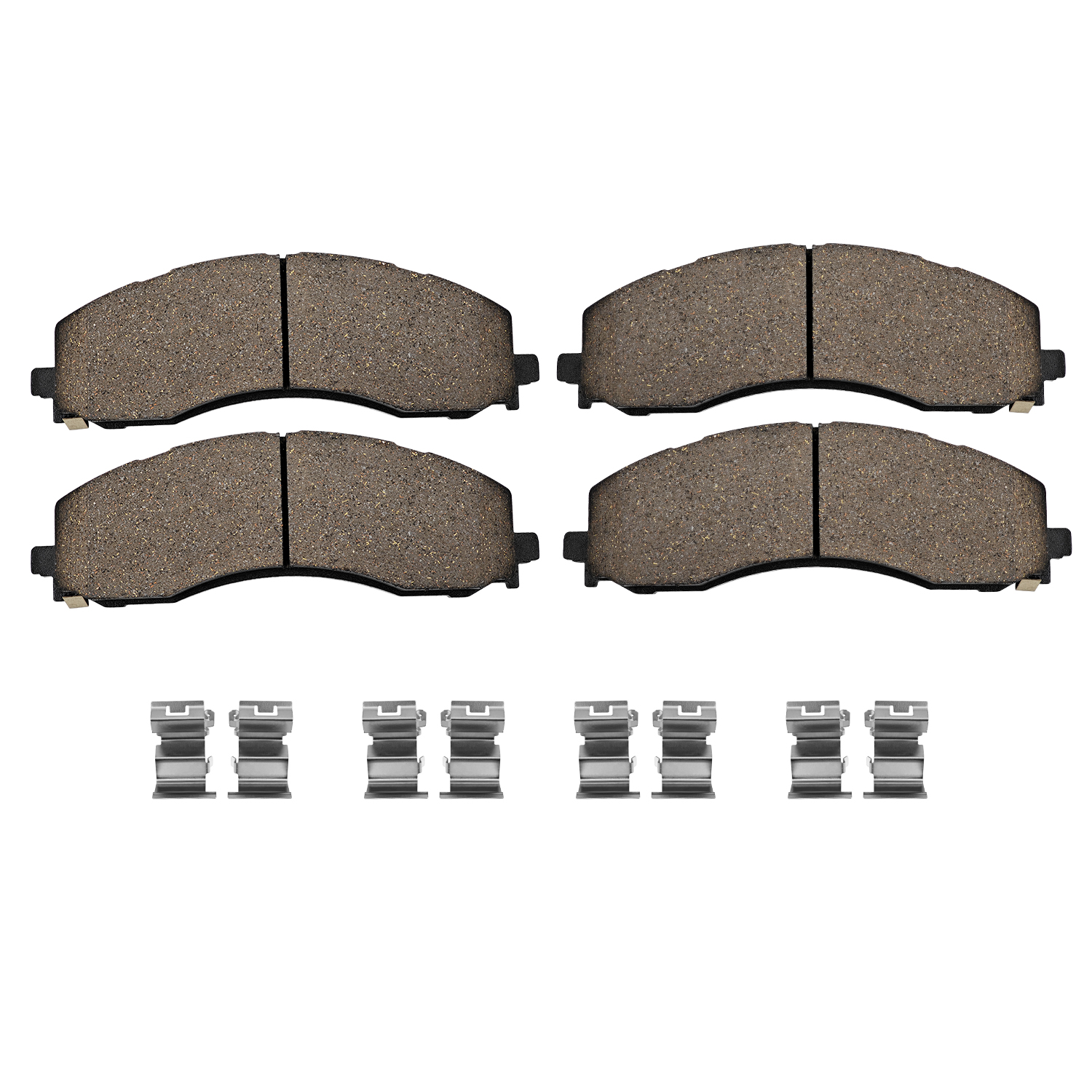  Front Disc Brake Pad Kit Fits for 2019-2024 Dodge Ram 2500 & 3500 6.4L V8 / 6.7L L6 68461656AA