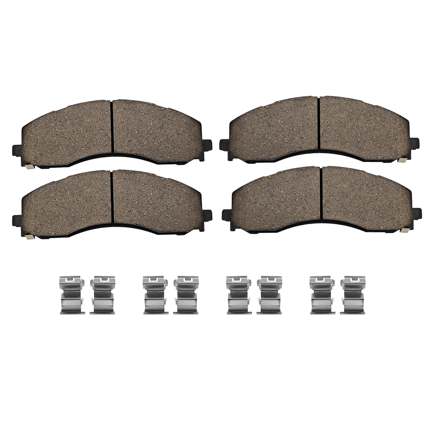  Front Disc Brake Pad Kit Fits for 2019-2024 Dodge Ram 2500 & 3500 6.4L V8 / 6.7L L6 68461656AA
