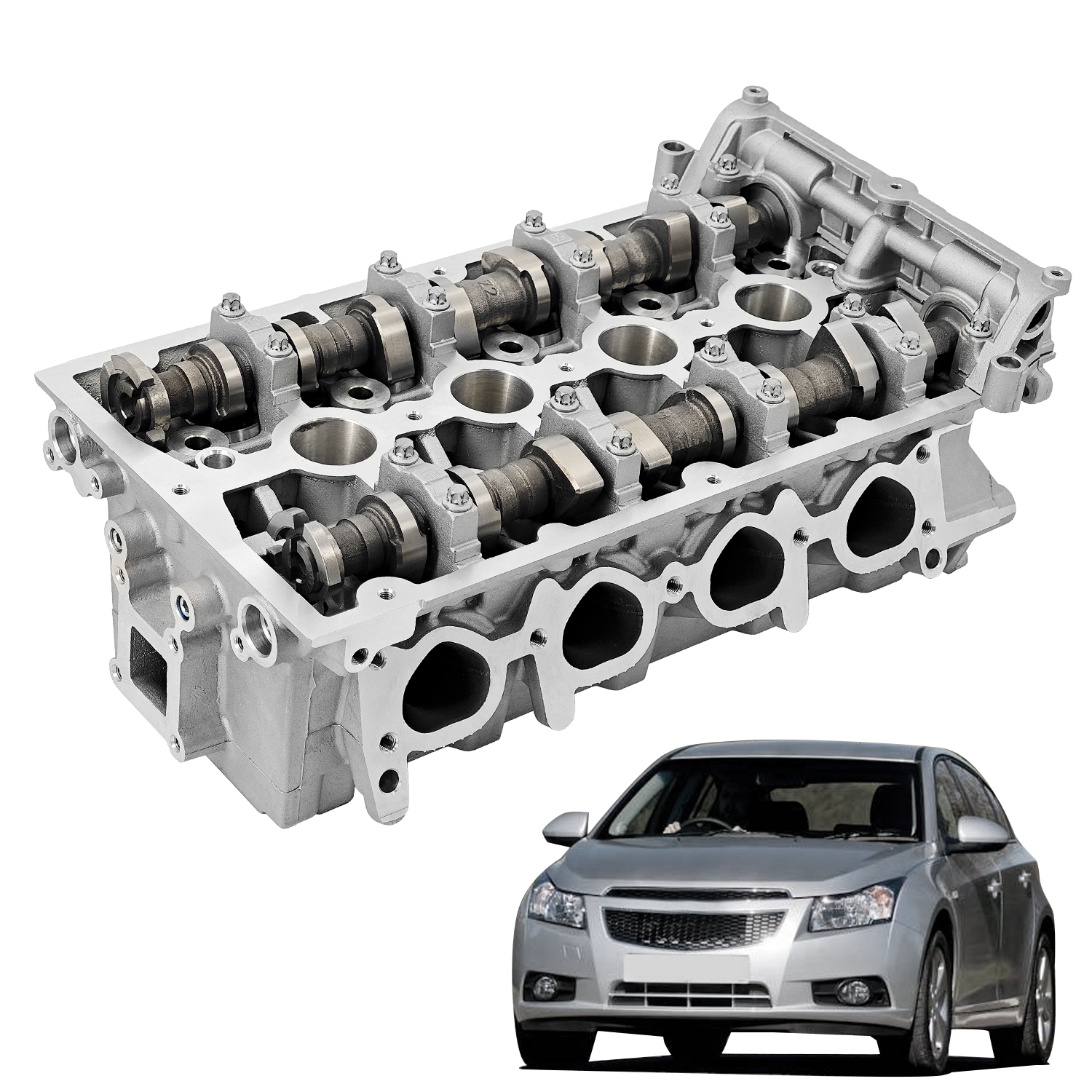 Cylinder Head Assembly Fits For 2011-2018 Chevy Cruze Sonic 1.8L l4 (base/L/LS/LT/STZ)