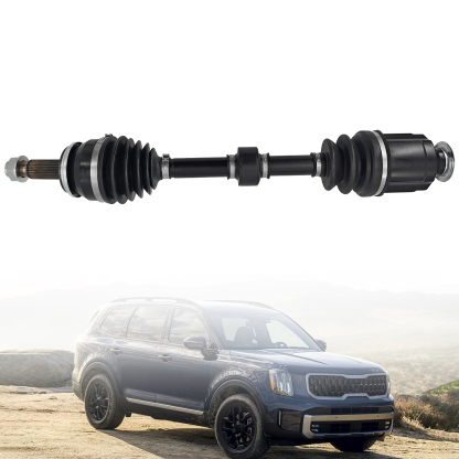 Axle Shaft Front Right Passenger Side Compatible with 2020-2022 Kia Telluride Sport 3.8L
