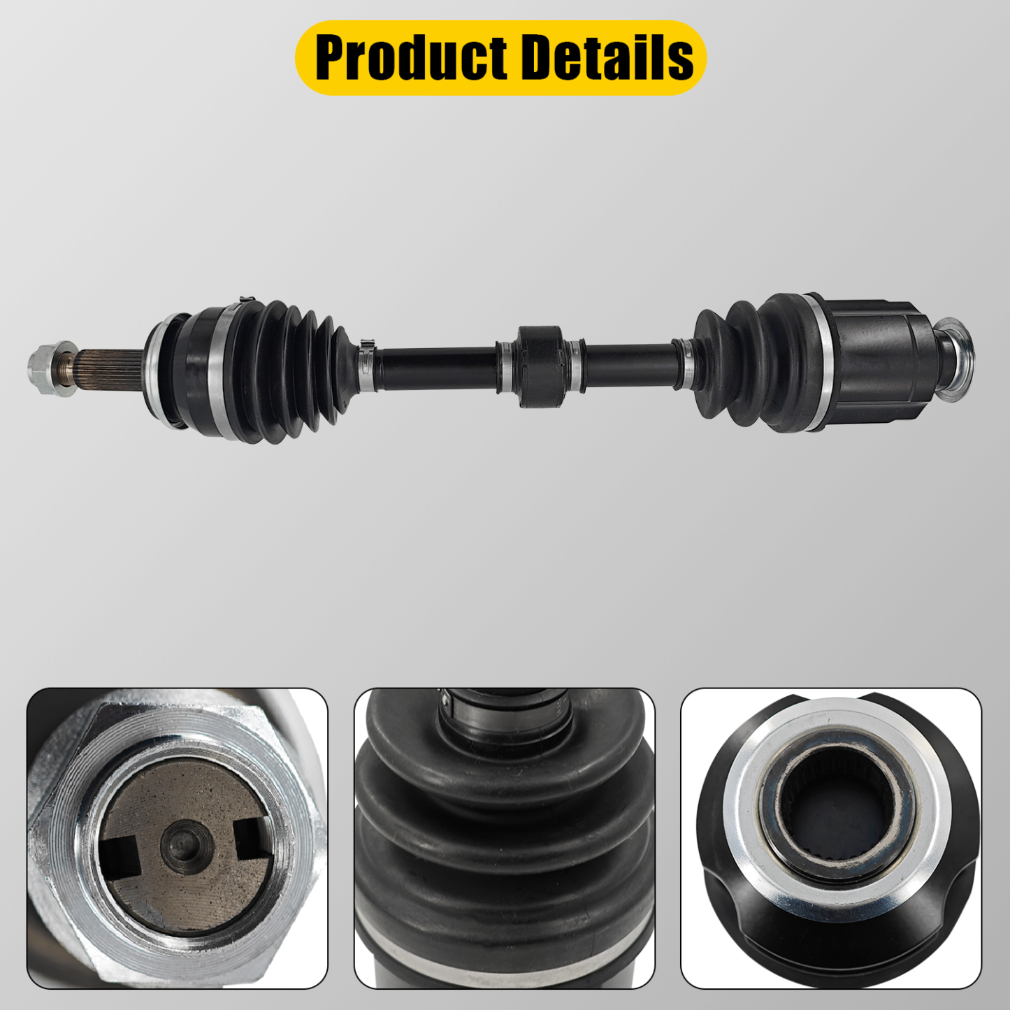 Axle Shaft Front Right Passenger Side Compatible with 2020-2022 Kia Telluride Sport 3.8L